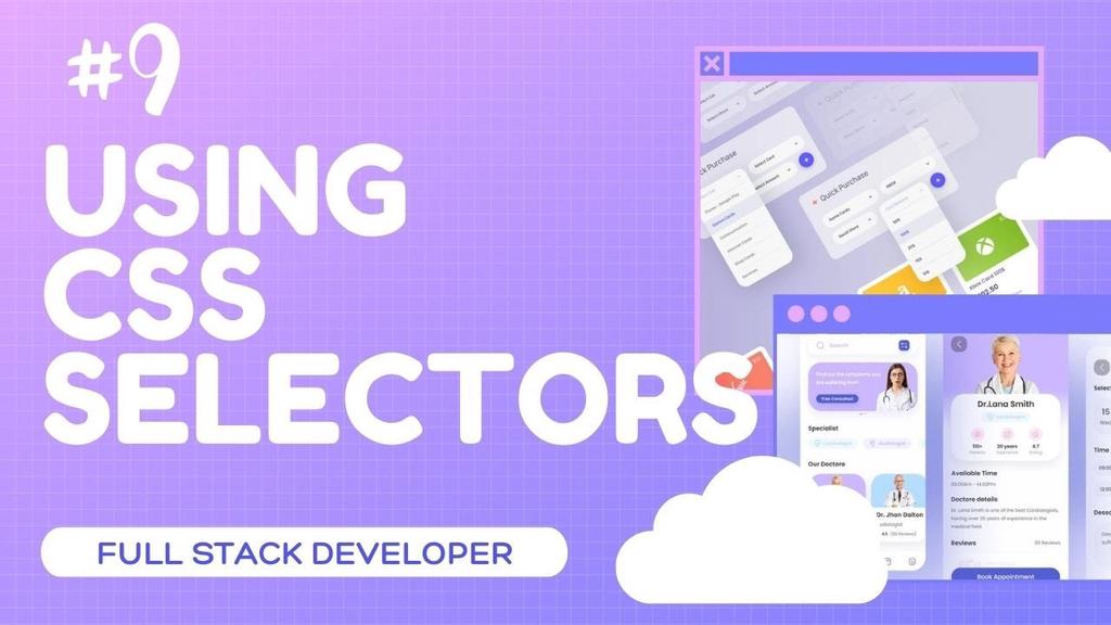 'Video thumbnail for Selectors in CSS | Full-Stack Web-Development Course #9'